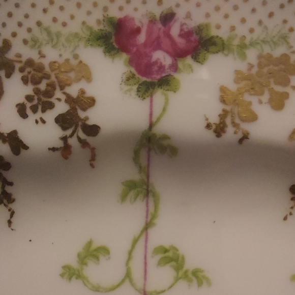 Bone China Gold plates set of 6 - Picture 3 of 5